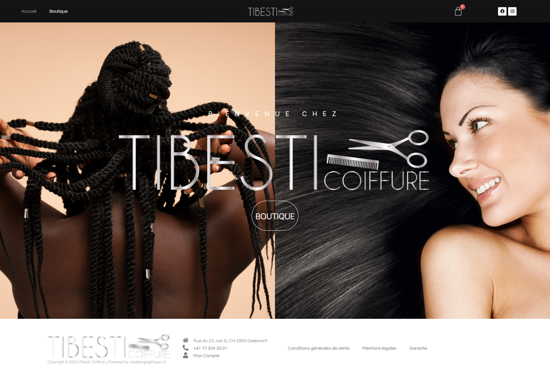 Tibesti Coiffure Salon implanté depuis plus de deux décennies au cœur de la vieille ville de Delémont, est un véritable havre de style.