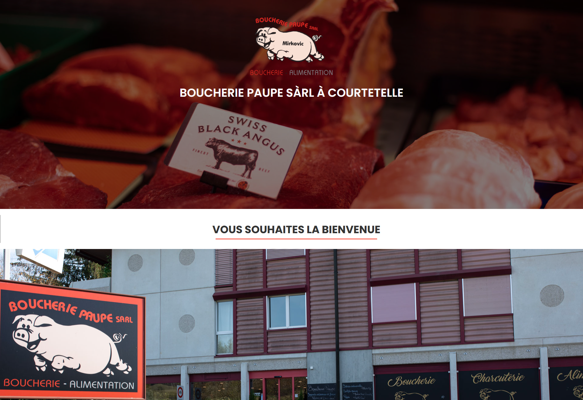 La Boucherie Paupe Sàrl doit sa réputation depuis 18 ans à la qualité de ses viandes. Notre boucherie-charcuterie vous propose des viandes régionales ...
